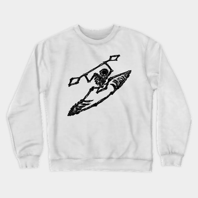 Roll Them Bones Crewneck Sweatshirt by AROJA